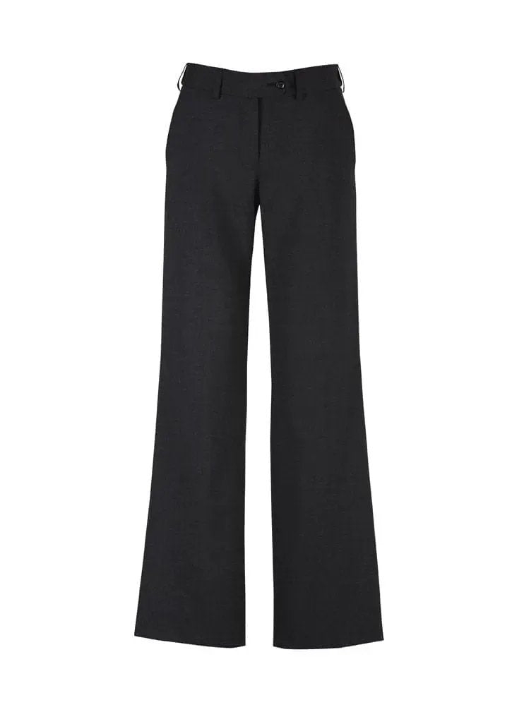 Biz Corporates Womens Mid Rise Adjustable Waist Pant 14015 - Flash Uniforms